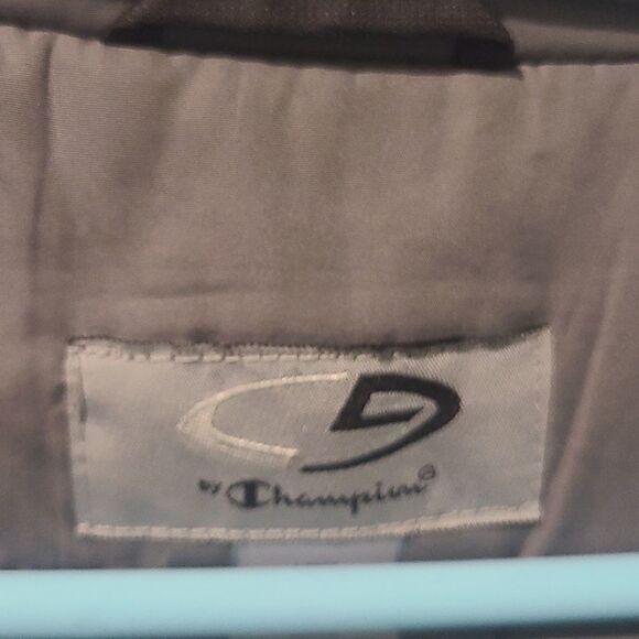 XXL Men's Black CHAMPION Hooded Jacket - Picture 2 of 7